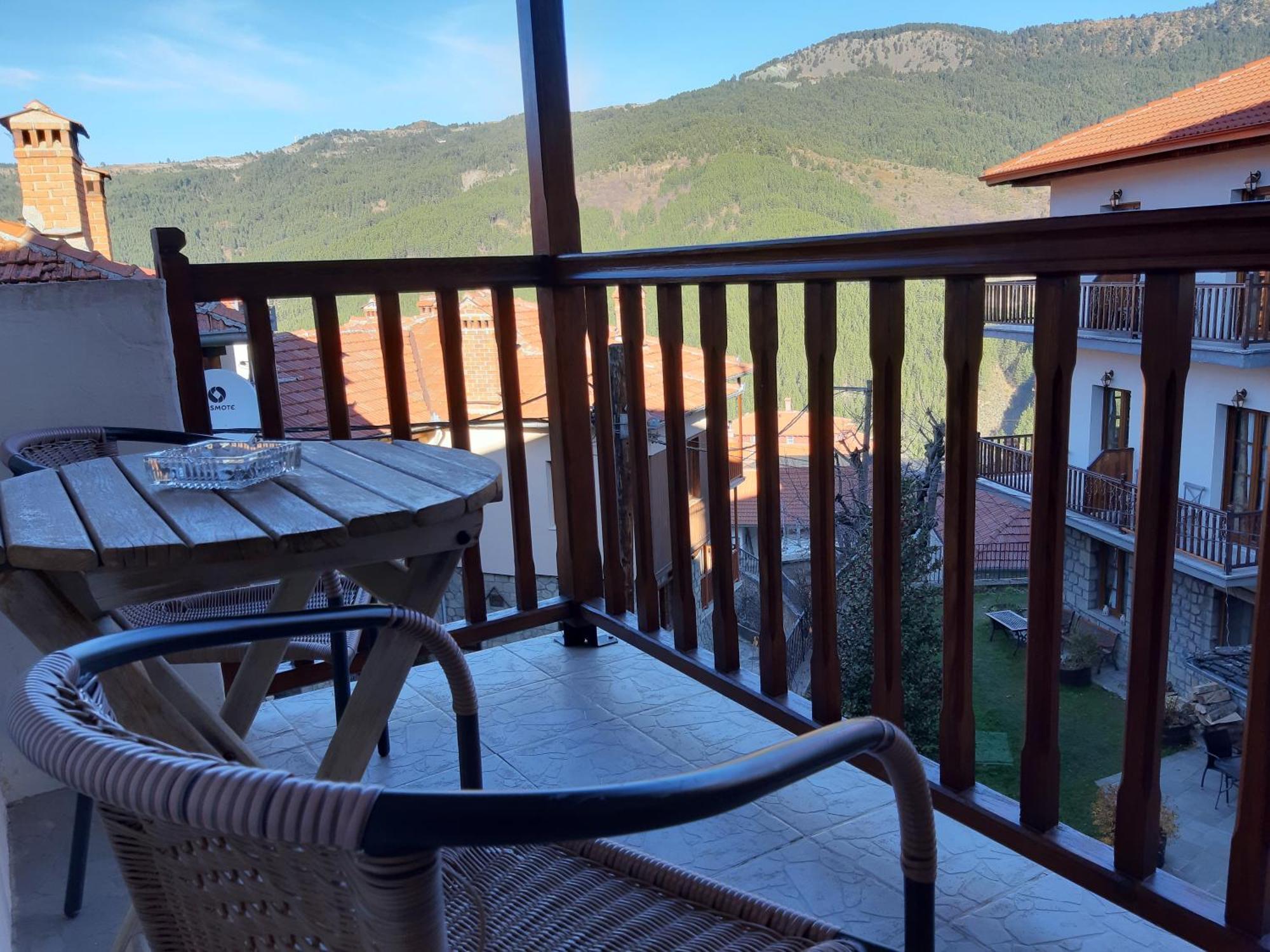 Arka Metsovo Otel Oda fotoğraf